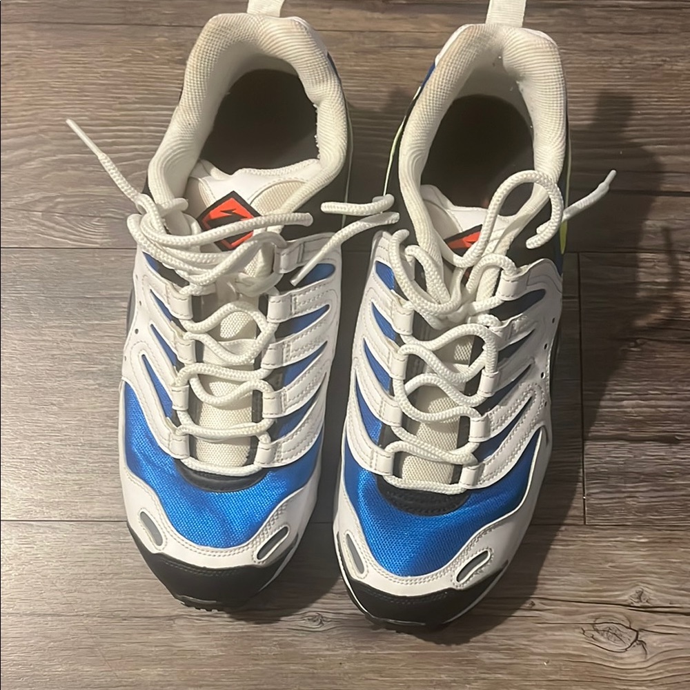 Nike Blue and White Athletic Sneakers
